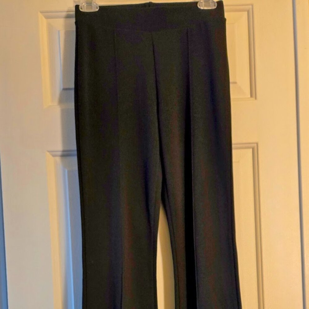 MIA Rose Women’s Comfy Stretch Black Wide Leg Lounge Pants